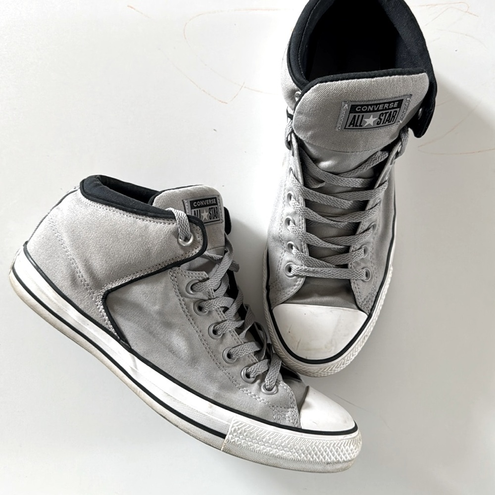 Converse All Star Gray Canvas Shoes